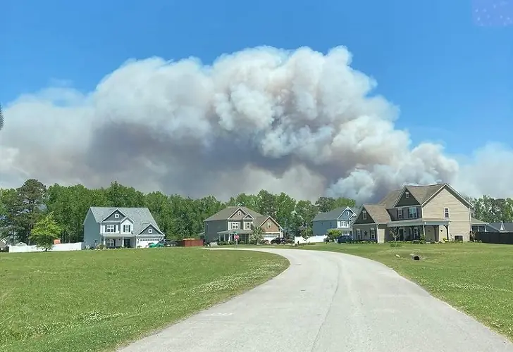 The final update on the Croatan National Forest fire.