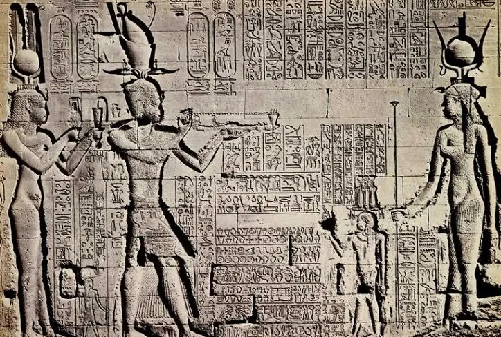 Cleopatra and Alexander the Great.