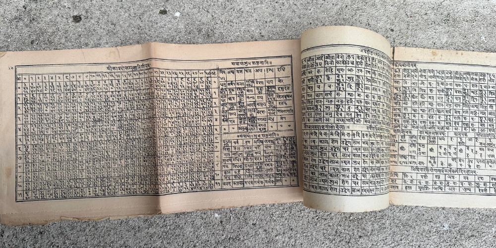 Mysterious Sanskrit Text Found in Germany Sparks Online Decoding Efforts