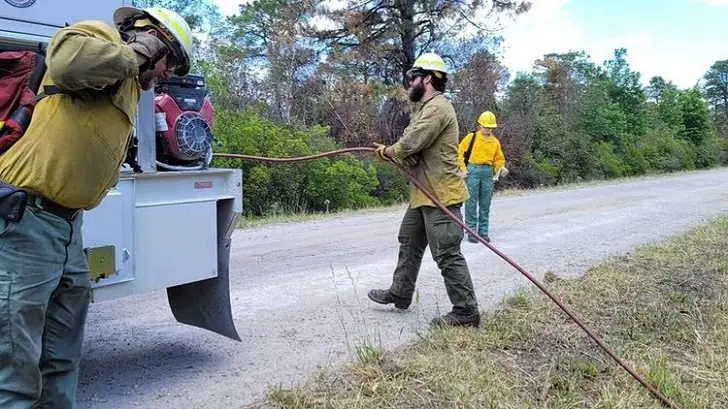 The final update on the Croatan National Forest fire.